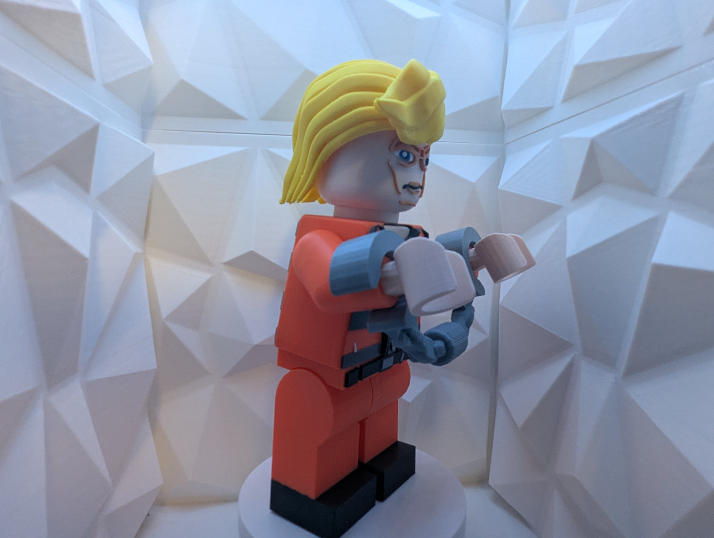 Brick Figure - Donald Trump Prison Jumpsuit