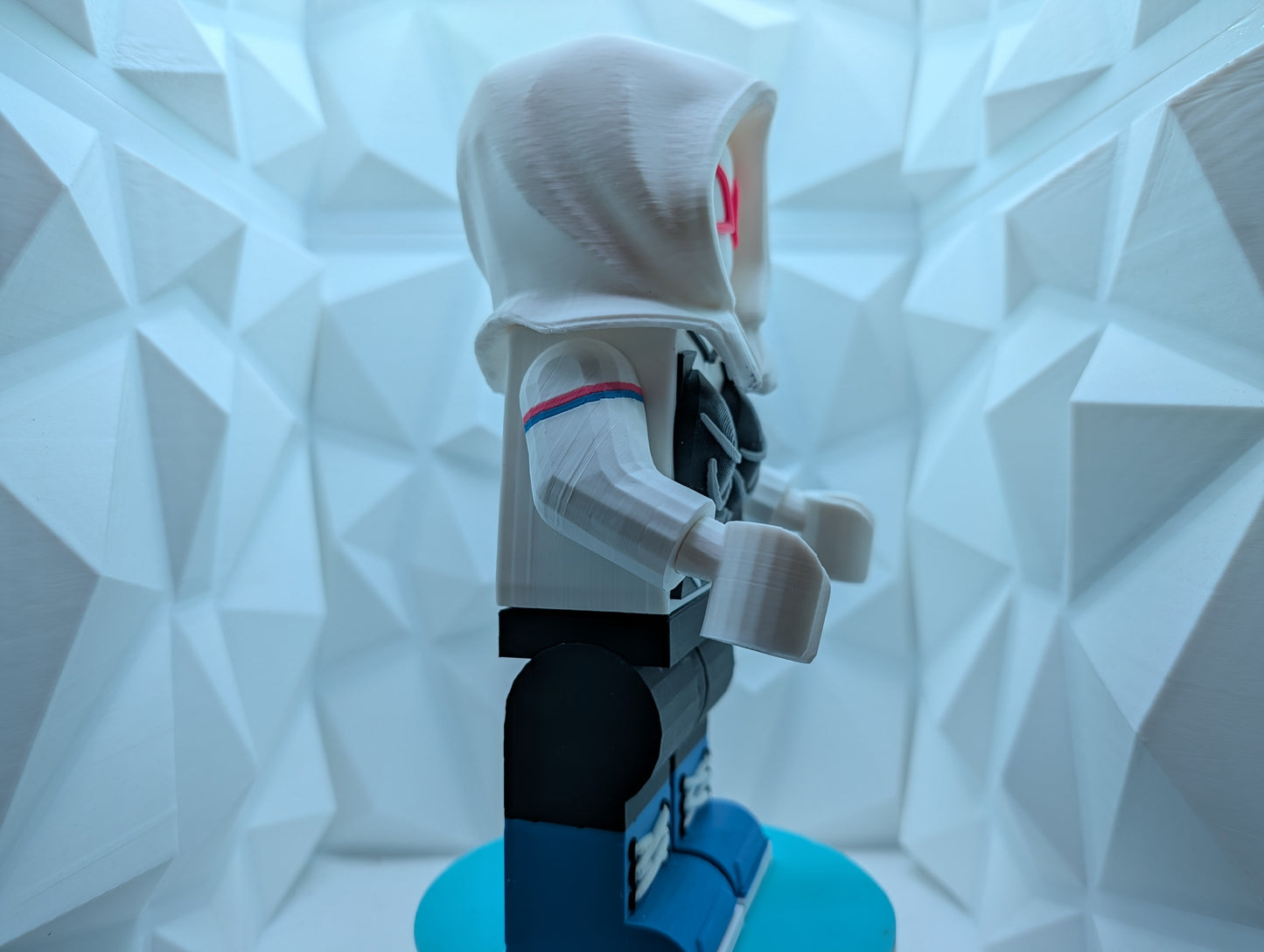 Brick Figure - Ghost Spider - Variant 2