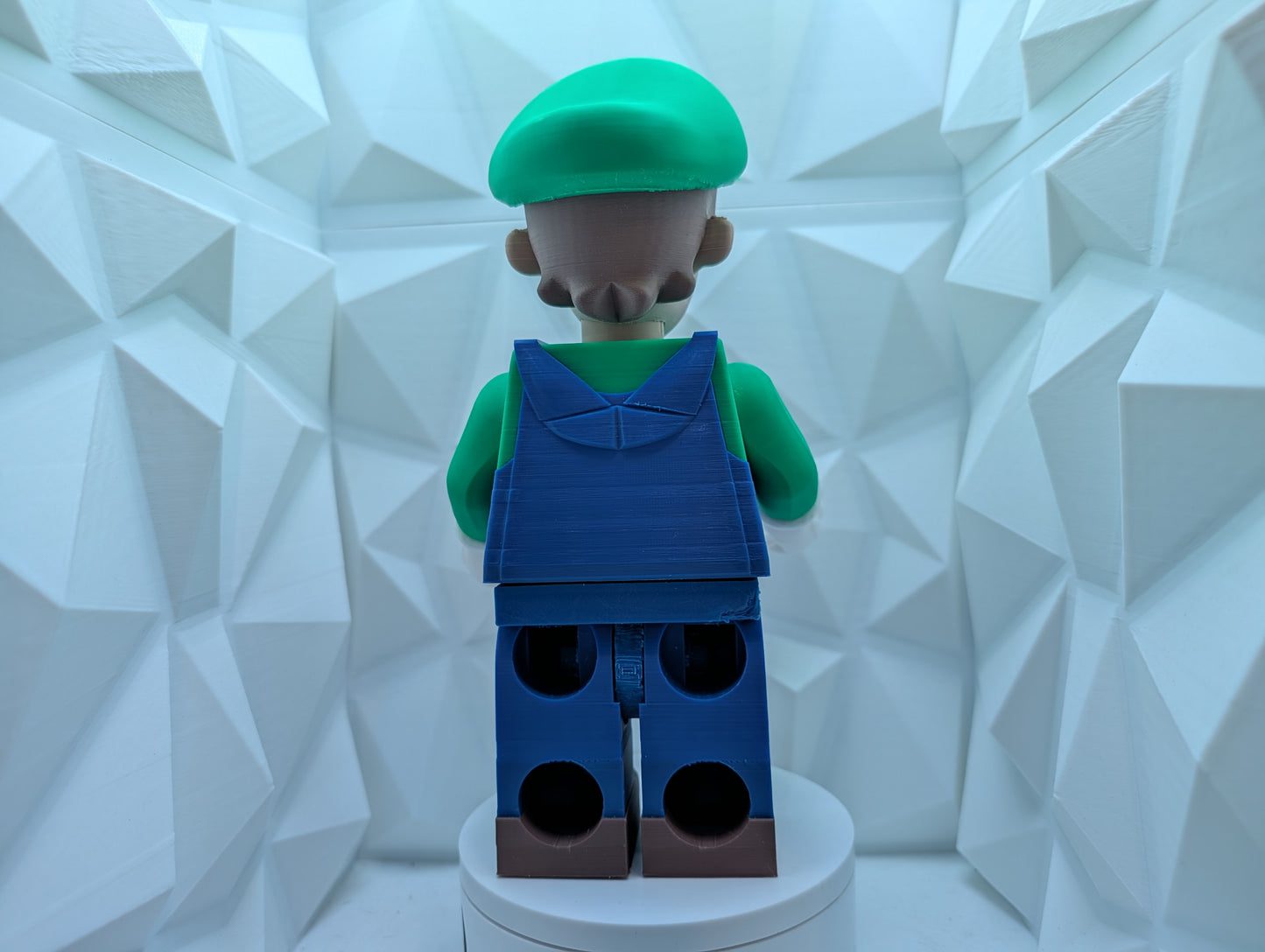 Brick Figure - Luigi