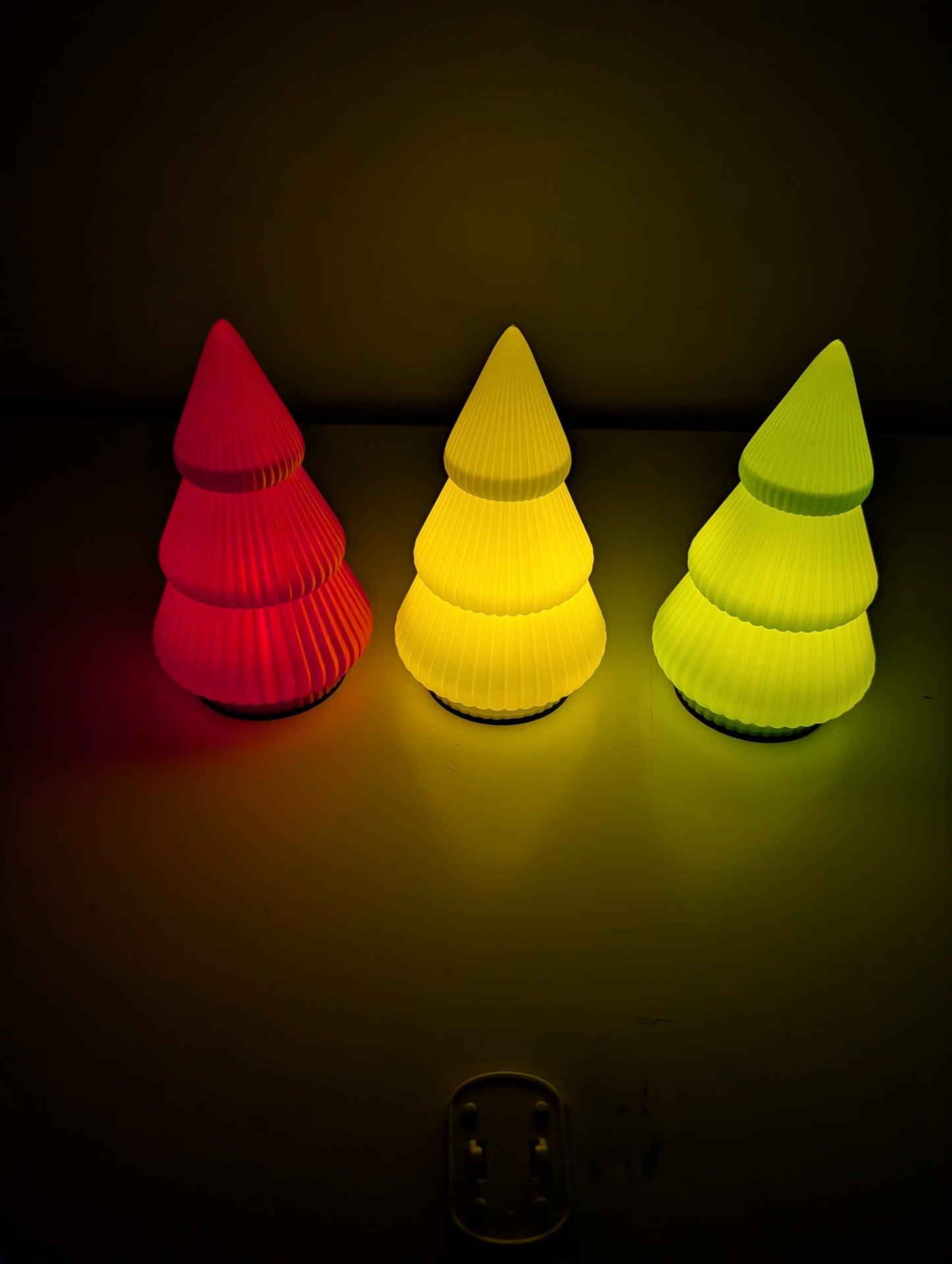 Christmas Tree Tealight Lamp