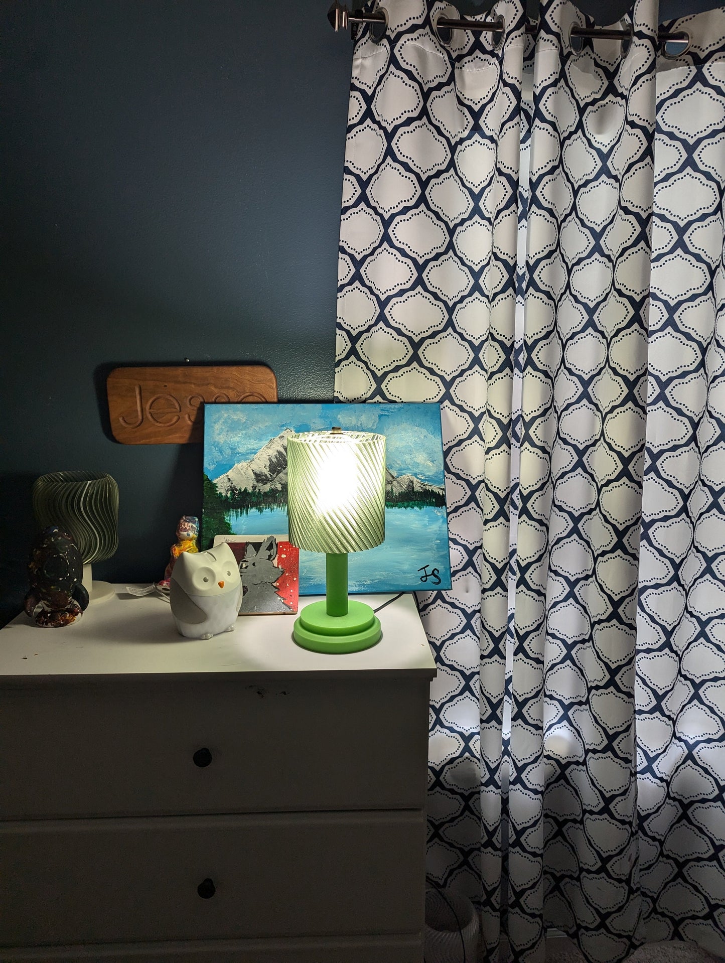 Kid's Lamp; Glow-in-the-Dark; Multiple Colors