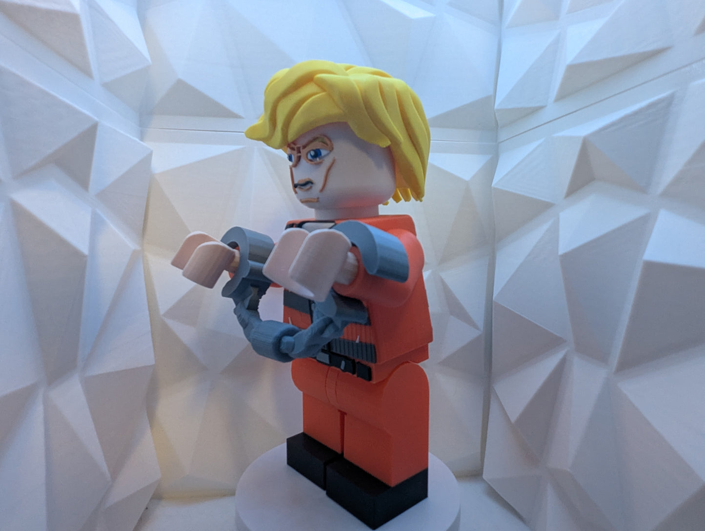 Brick Figure - Donald Trump Prison Jumpsuit