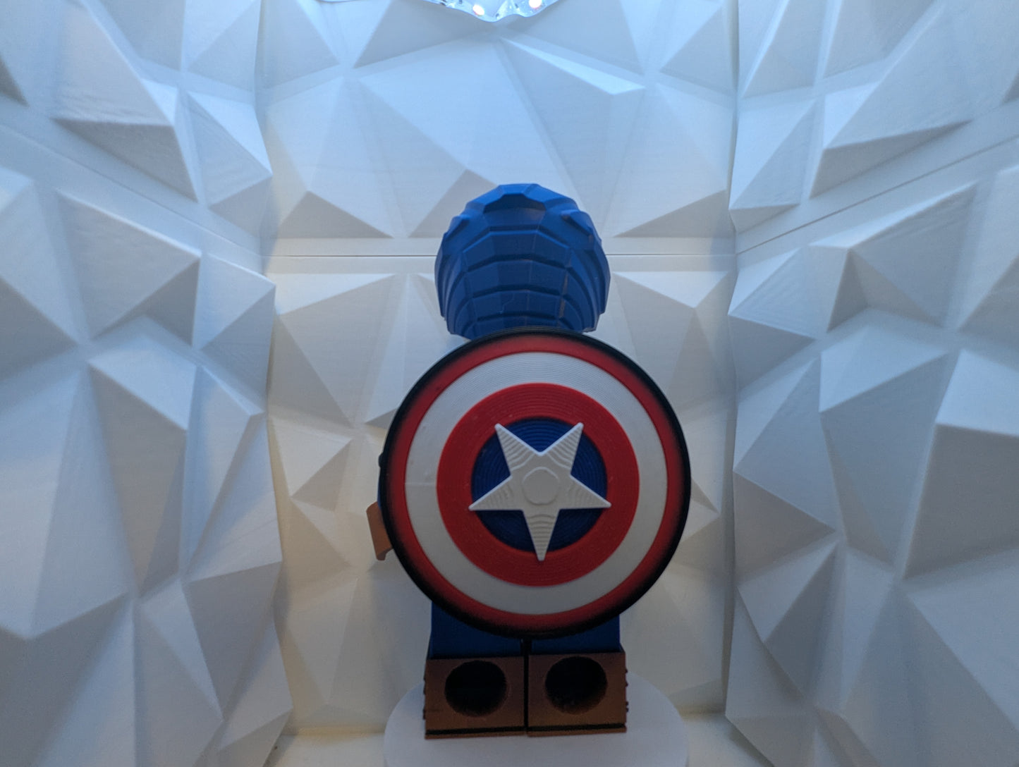 Brick Figure - Captain America