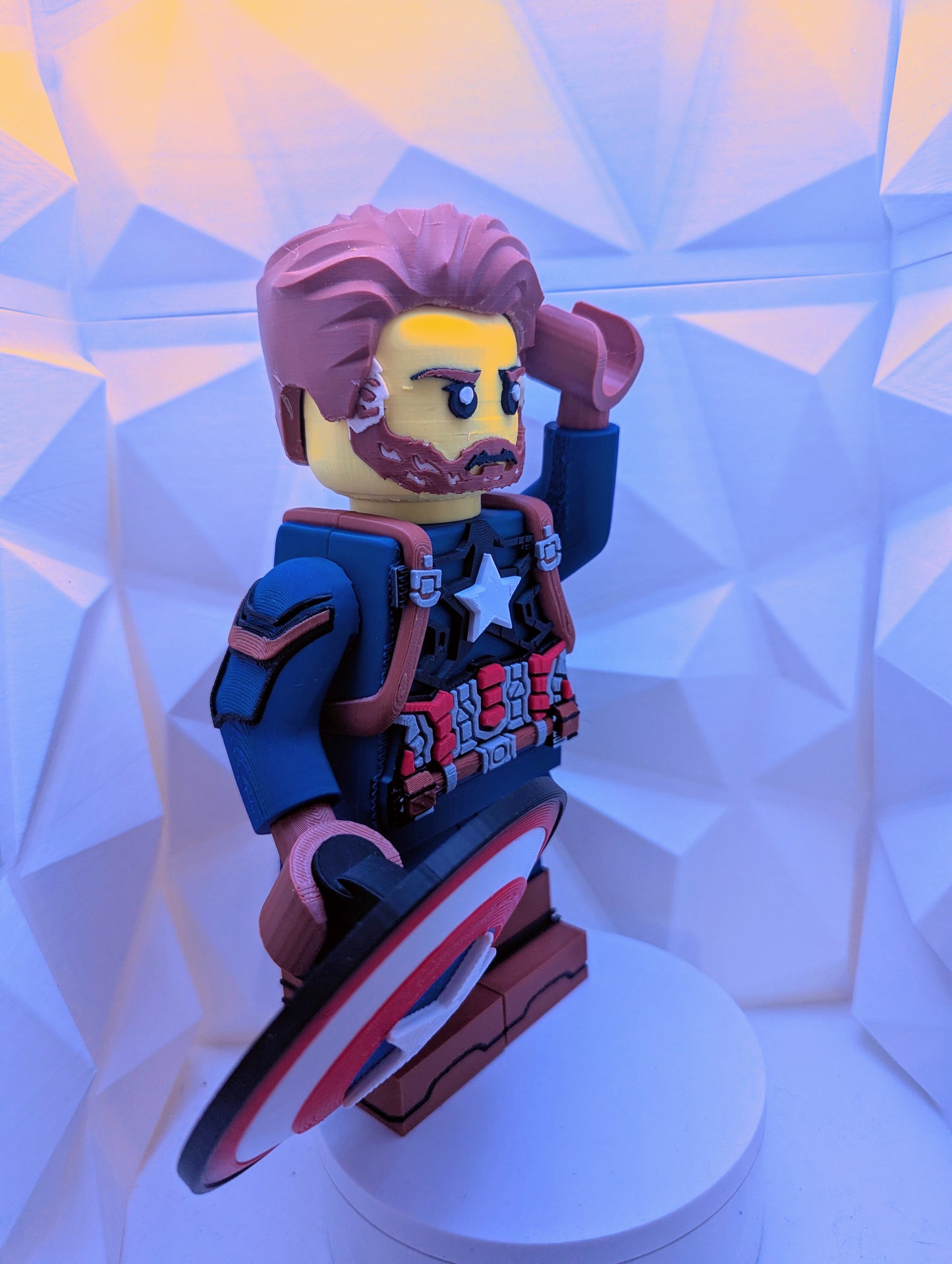 Brick Figure - Captain America