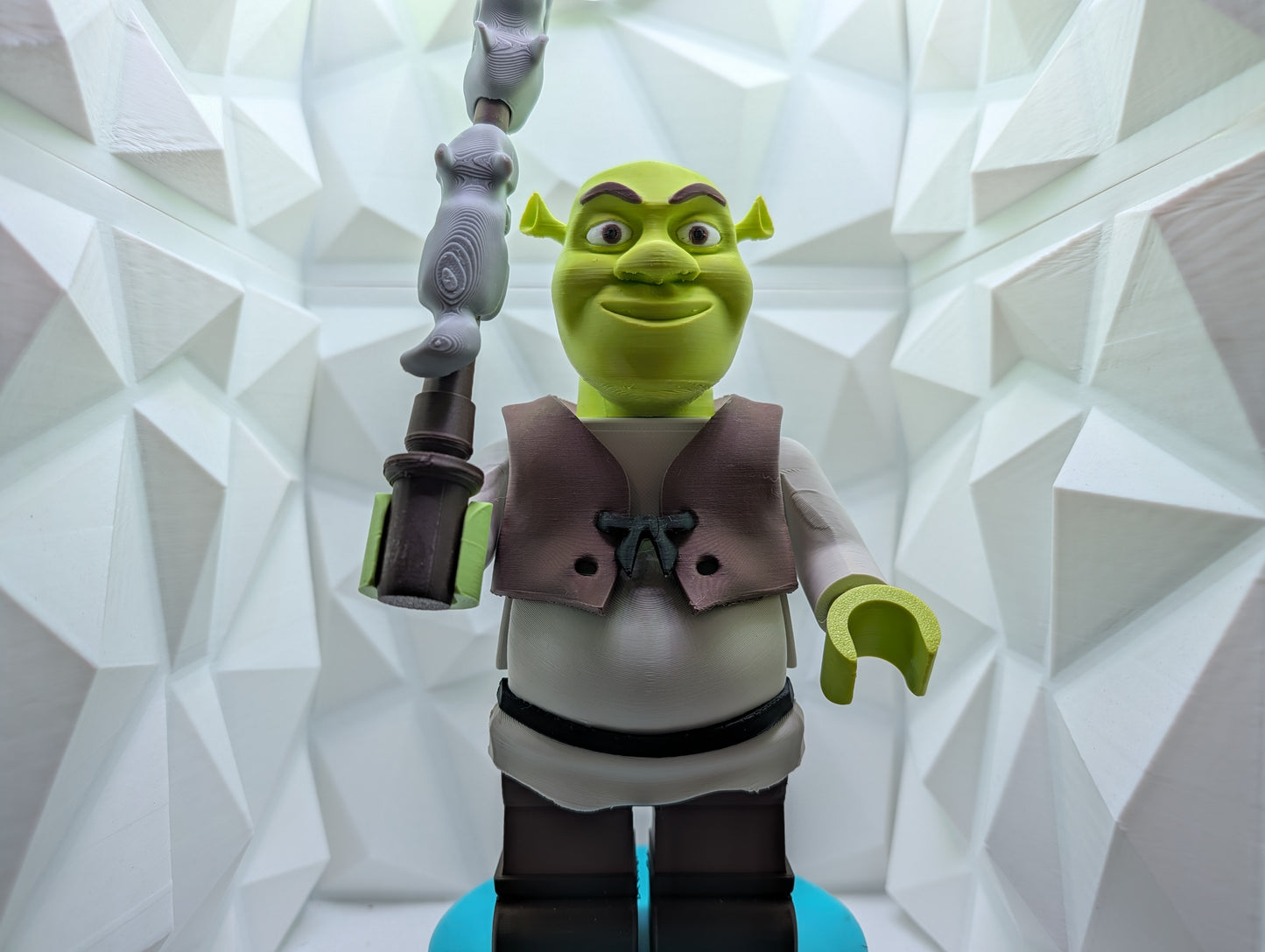 Brick Figure - Shrek