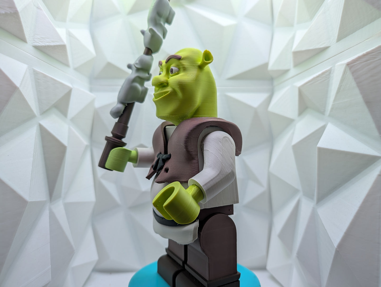 Brick Figure - Shrek