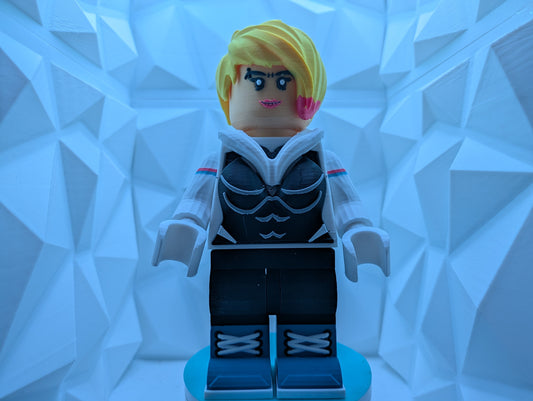 Brick Figure - Ghost Spider - Variant 1