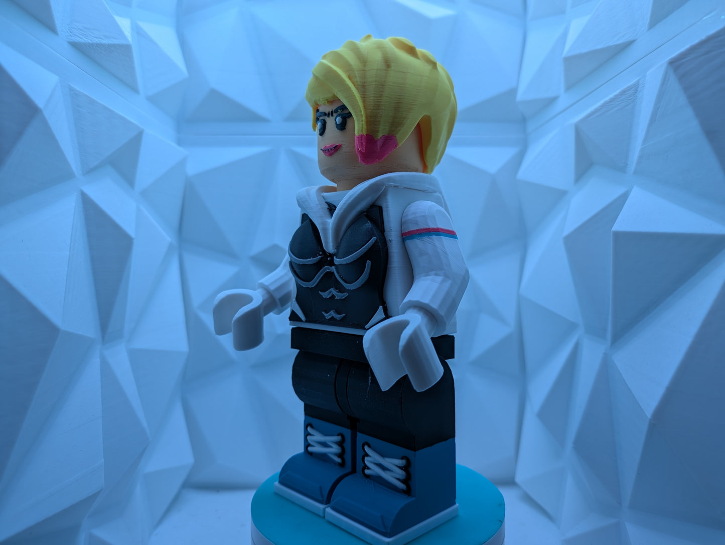 Brick Figure - Ghost Spider - Variant 1