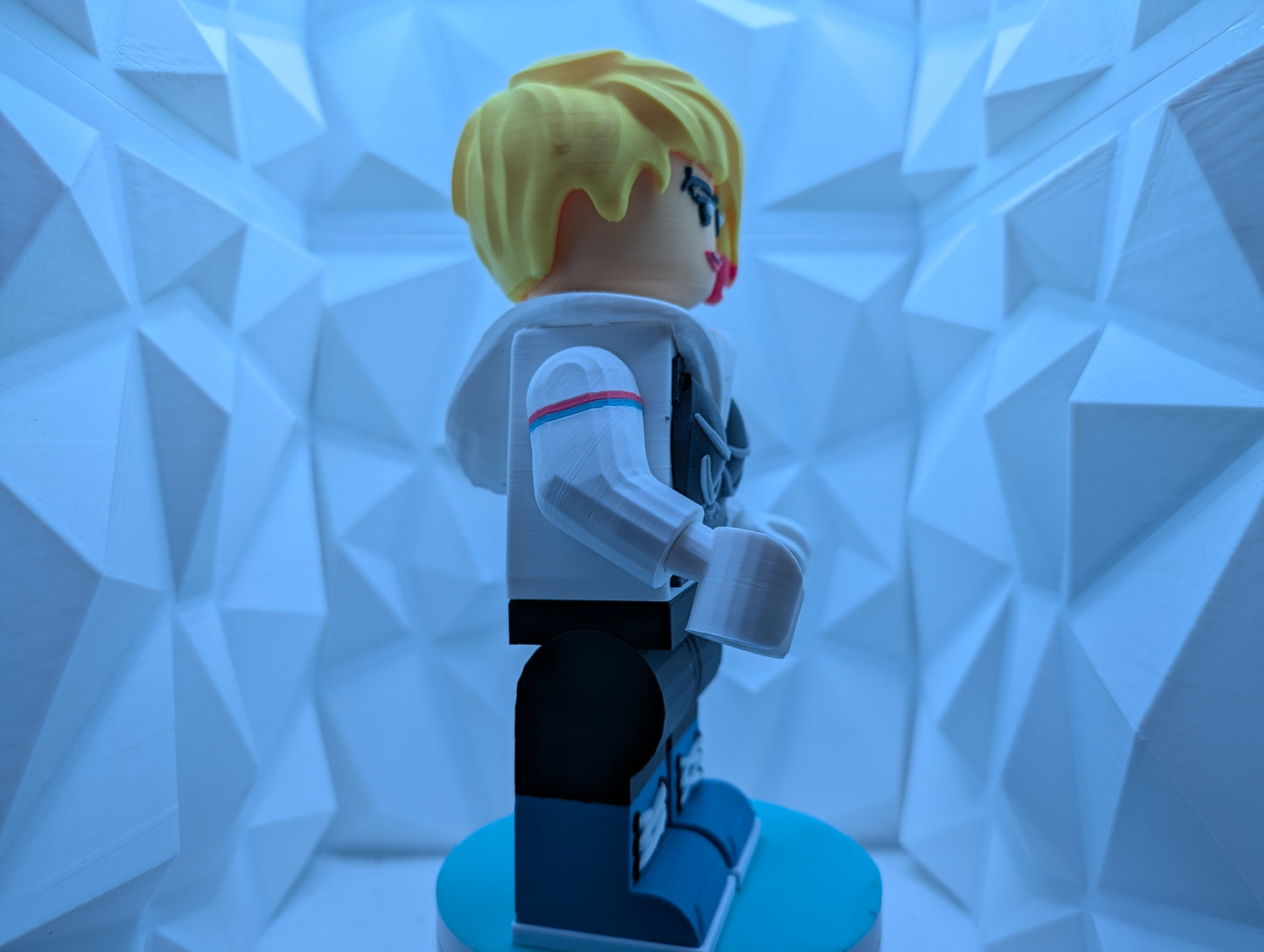 Brick Figure - Ghost Spider - Variant 1