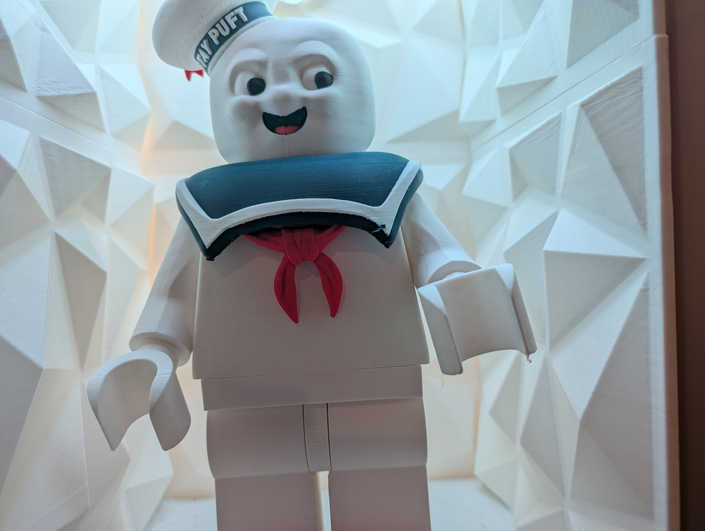 Brick Figure - Stay Pufft Marshmellow Man