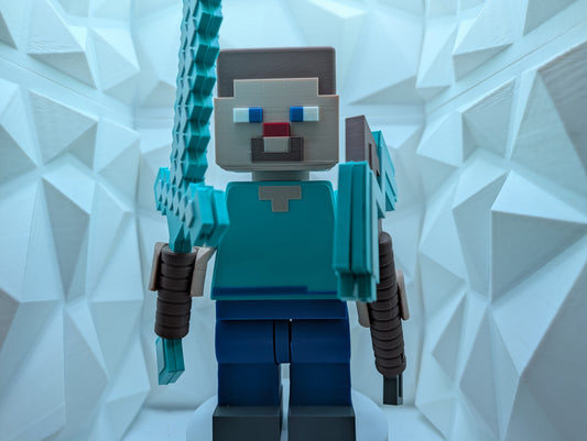 Brick Figure - Minecraft Steve