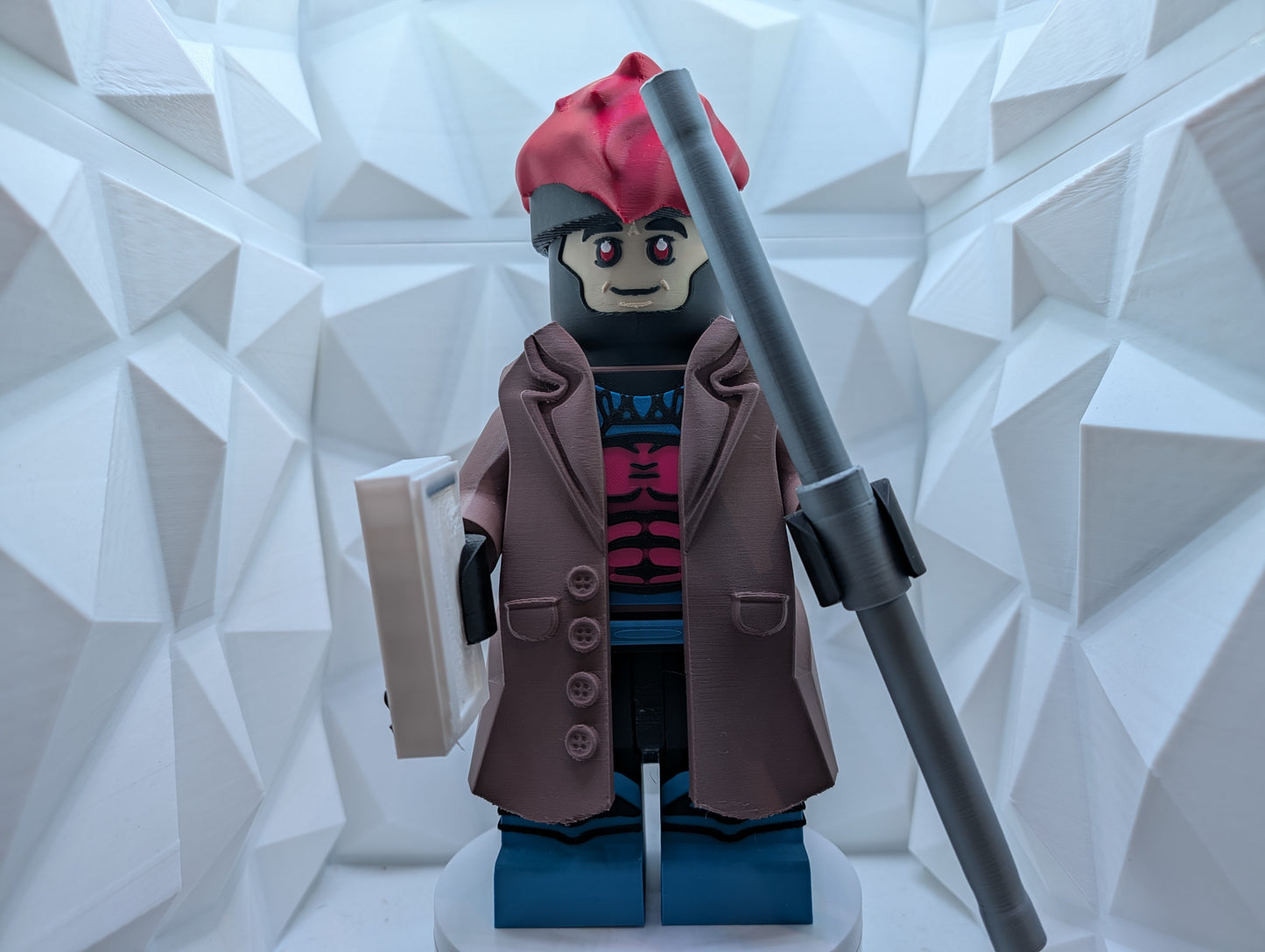 Brick Figure - Gambit