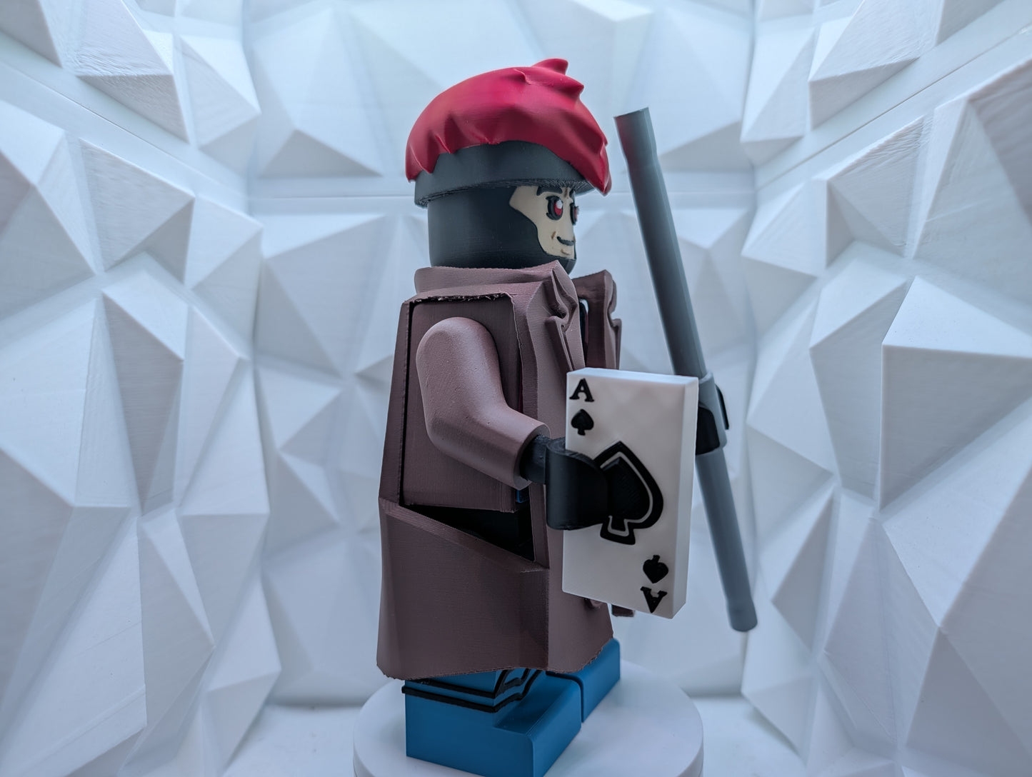 Brick Figure - Gambit
