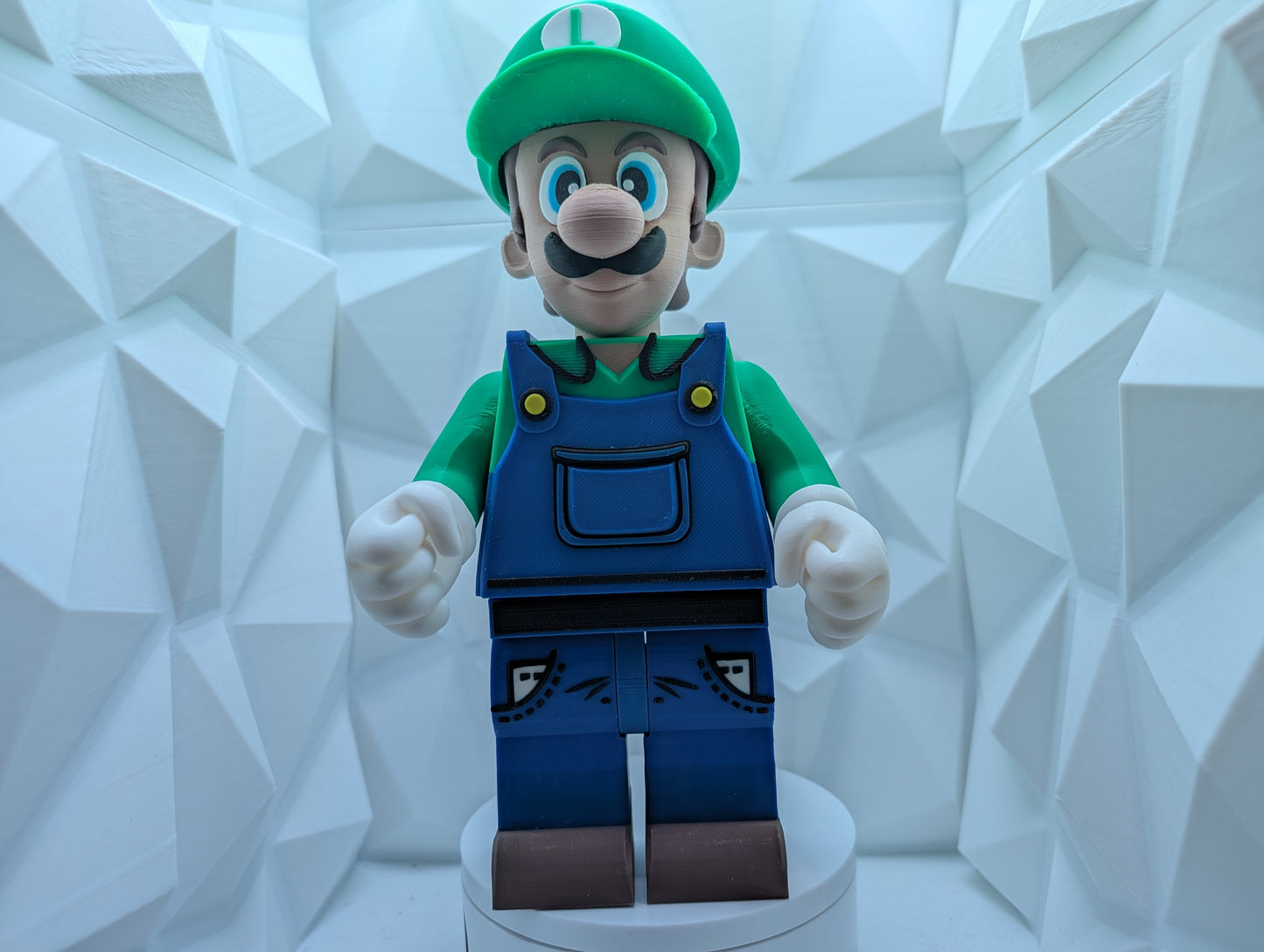 Brick Figure - Luigi