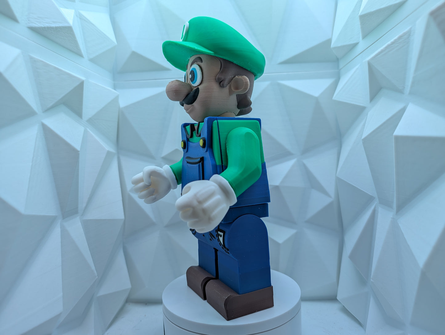 Brick Figure - Luigi