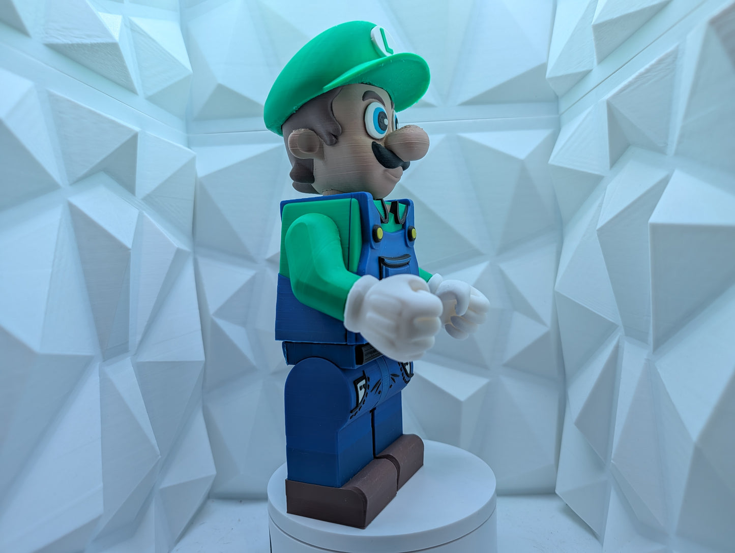 Brick Figure - Luigi