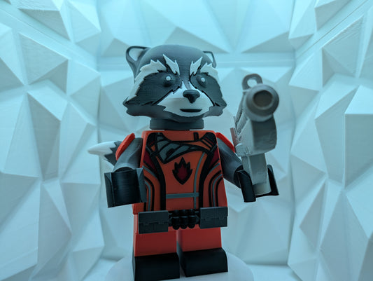 Brick Figure - Rocket