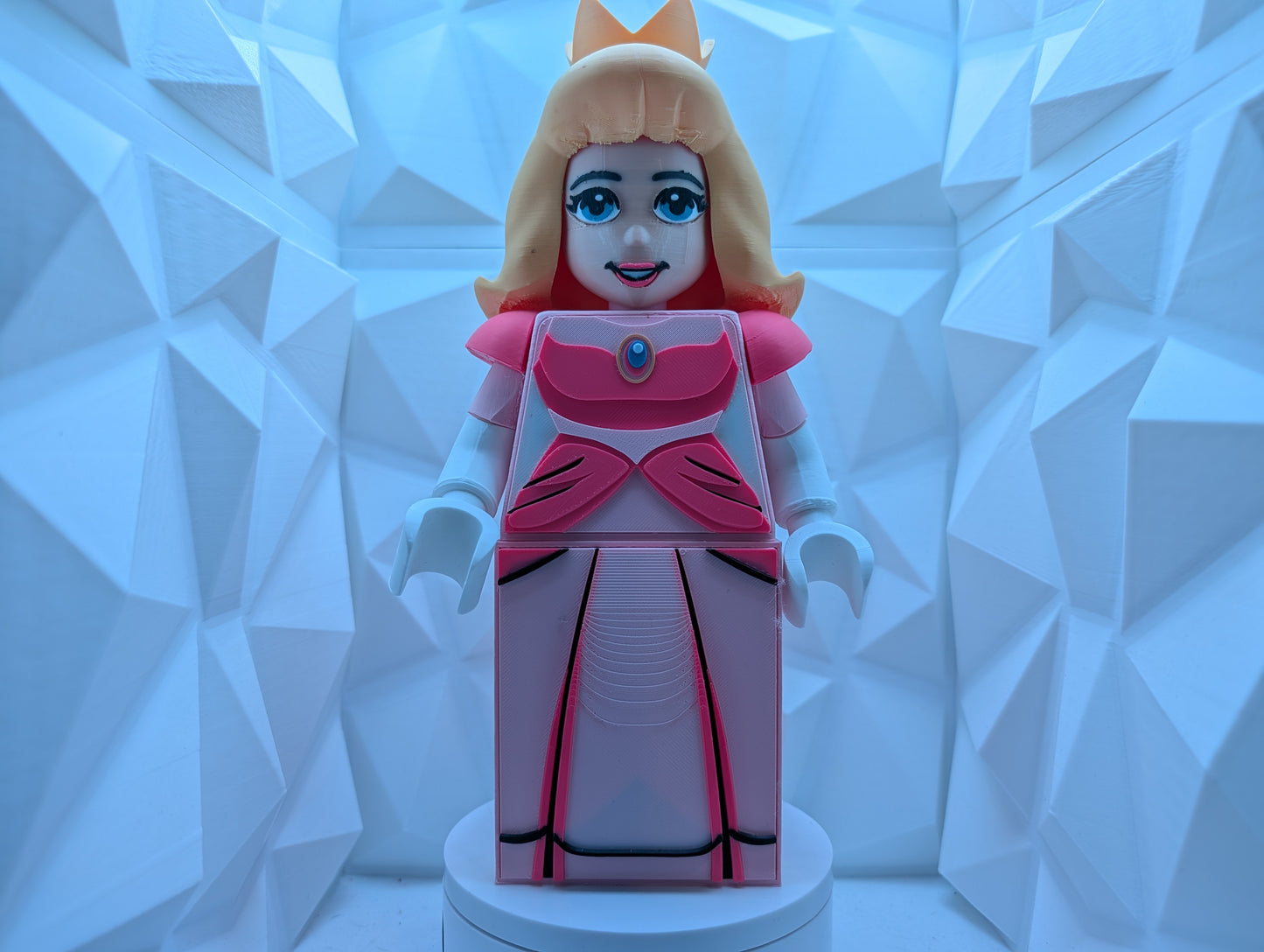 Brick Figure - Princes Peach