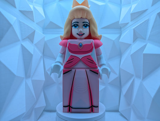 Brick Figure - Princes Peach