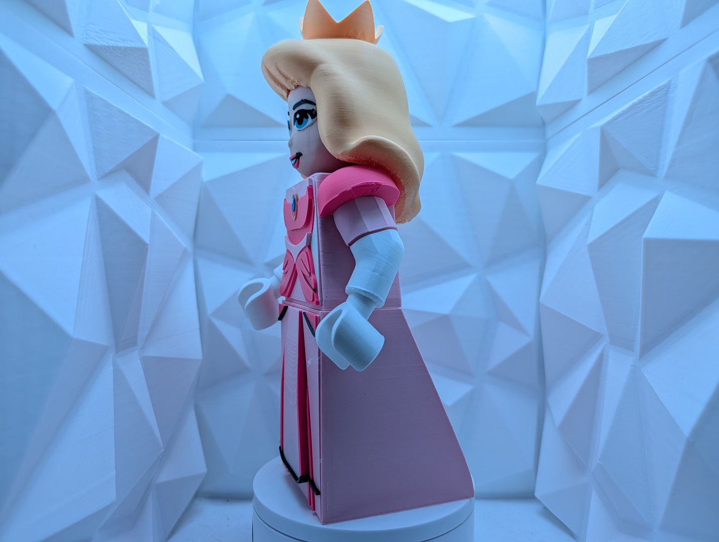 Brick Figure - Princes Peach