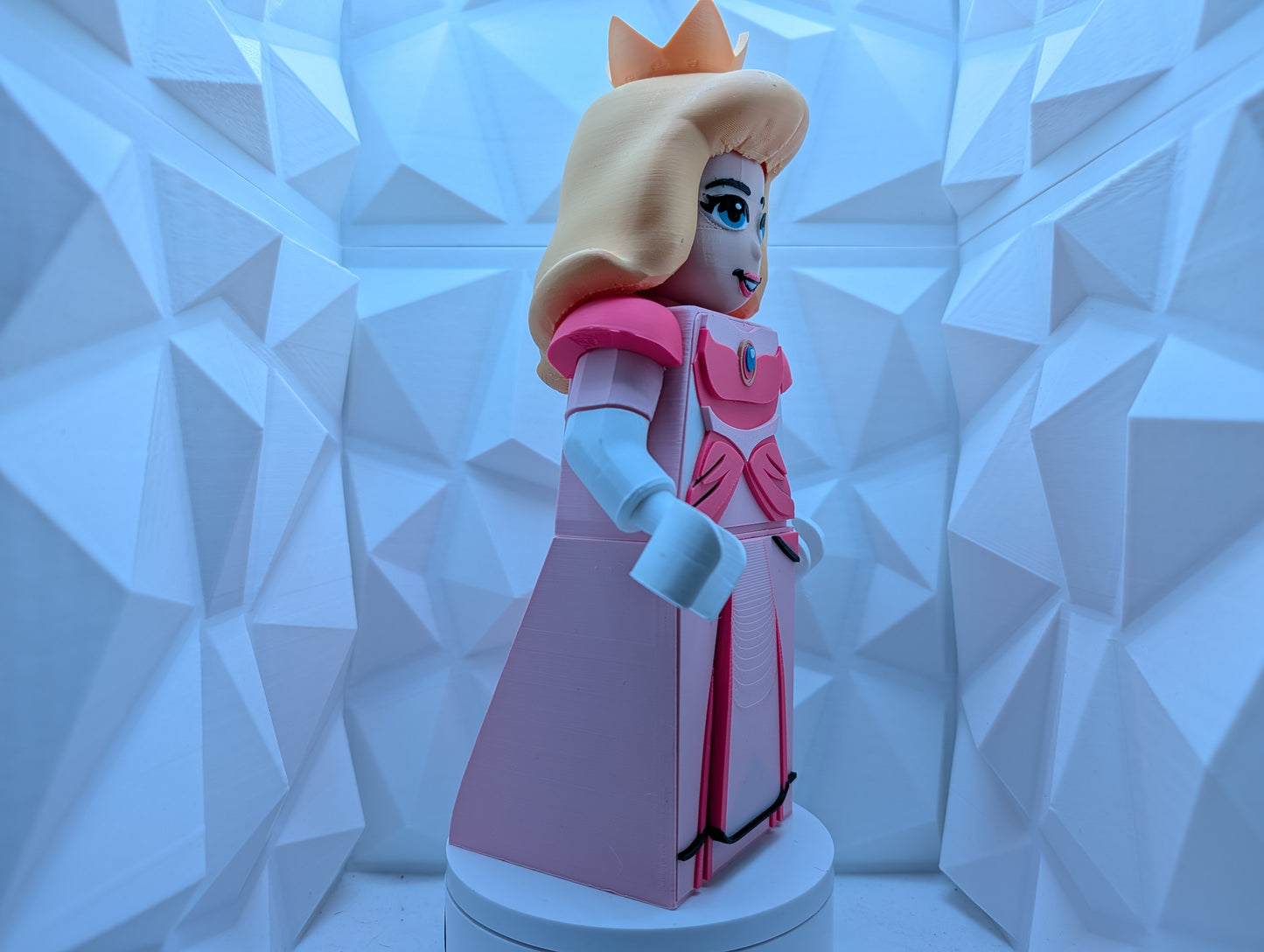 Brick Figure - Princes Peach