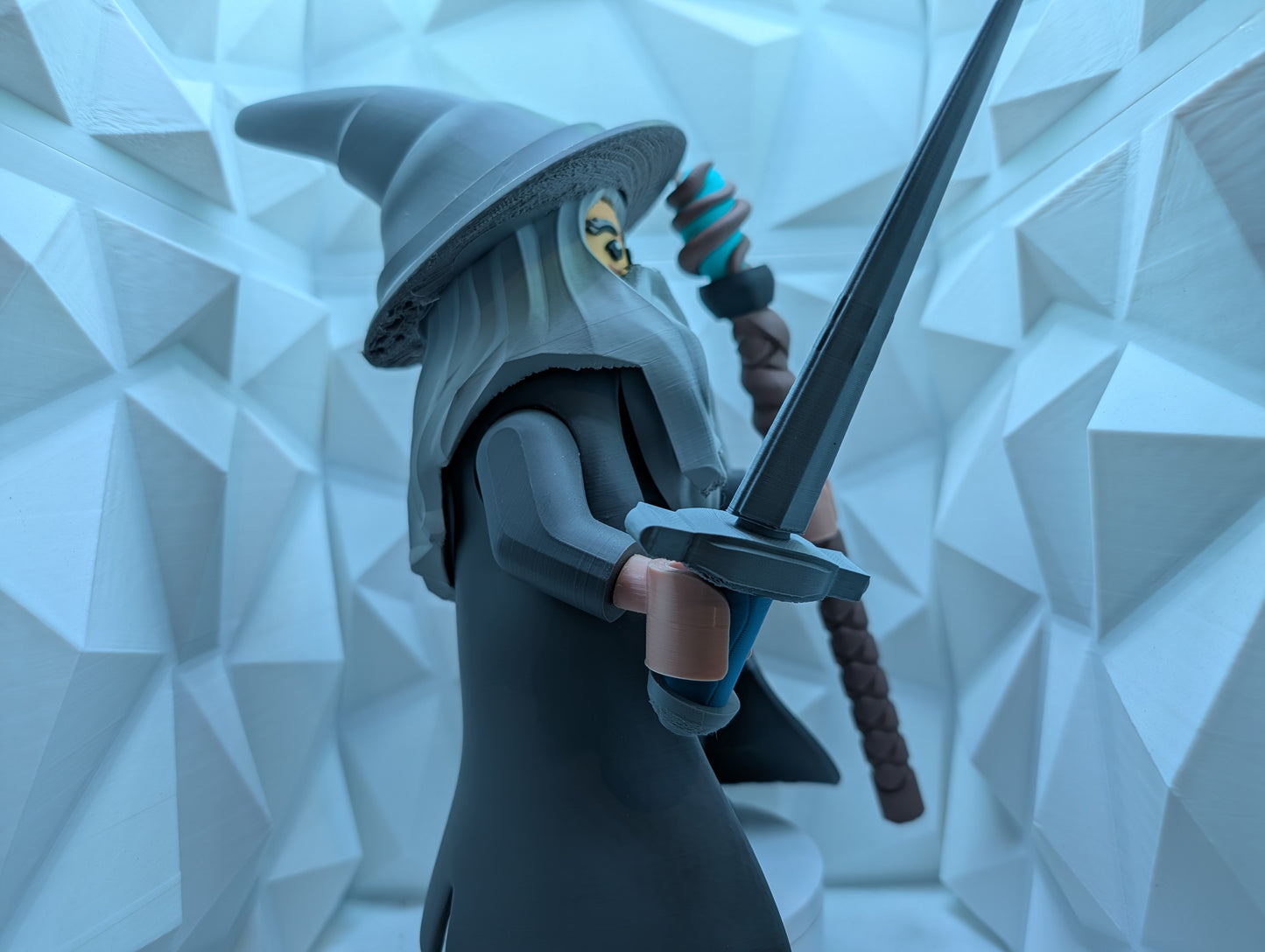 Brick Figure - Gandalf