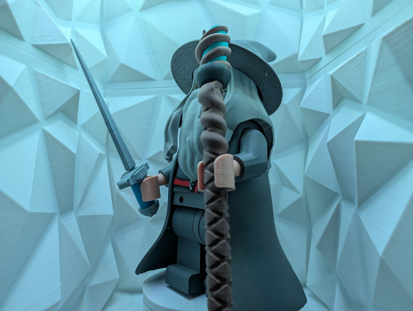 Brick Figure - Gandalf