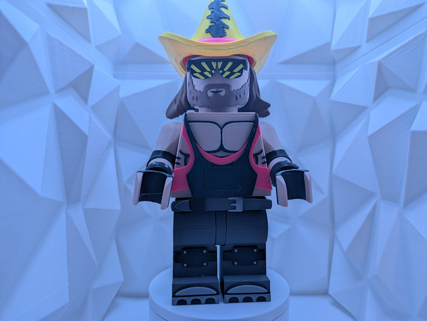 Brick Figure - The Macho Man