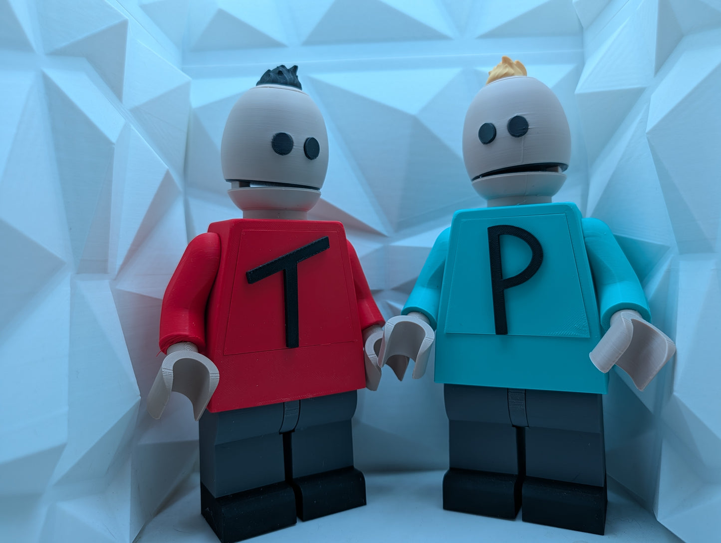 Brick Figure - Terrance and Phillip