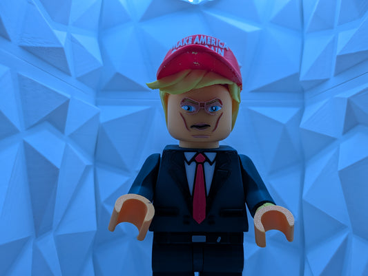 Brick Figure - Donald Trump