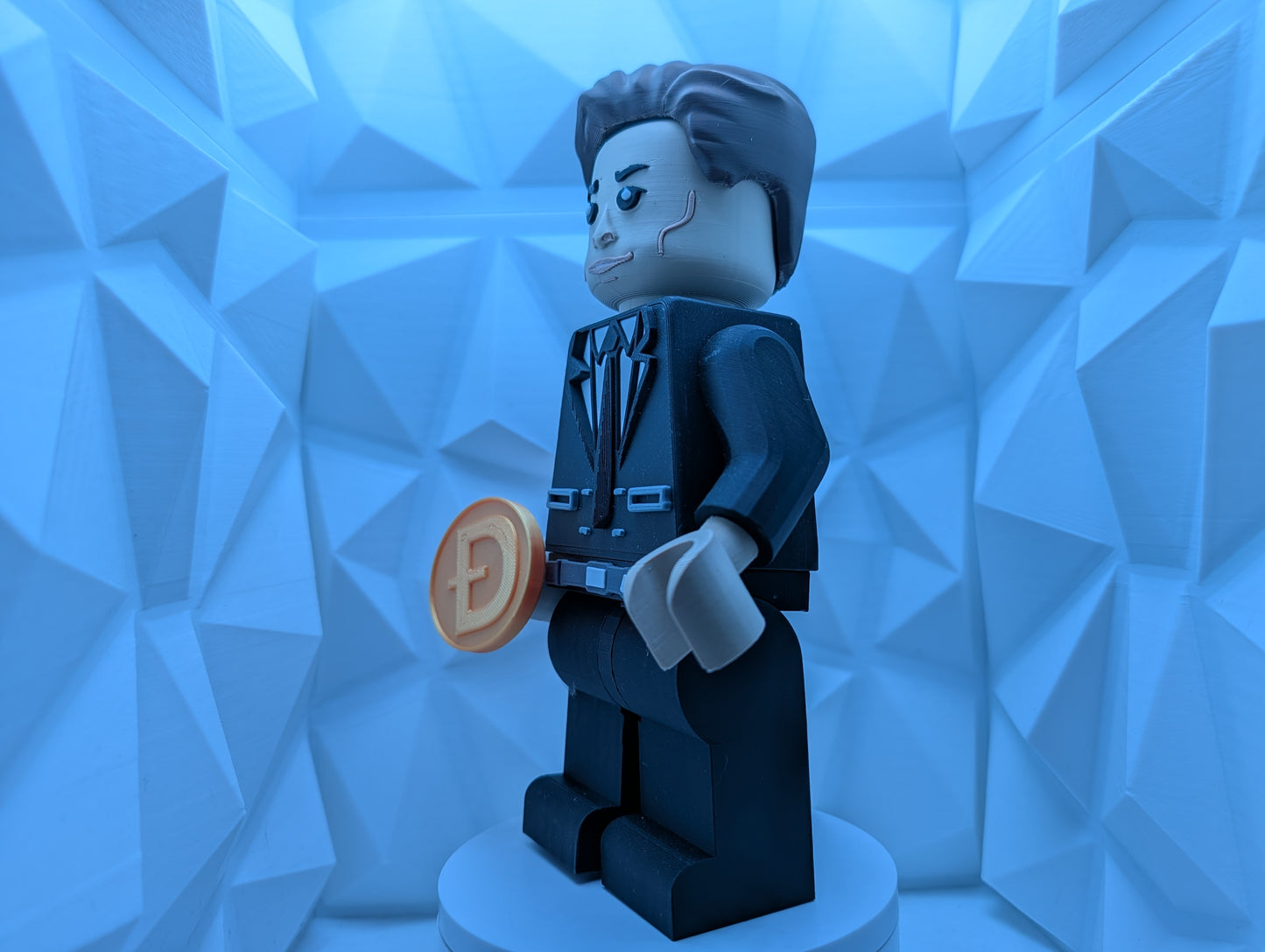 Brick Figure - Elon Musk