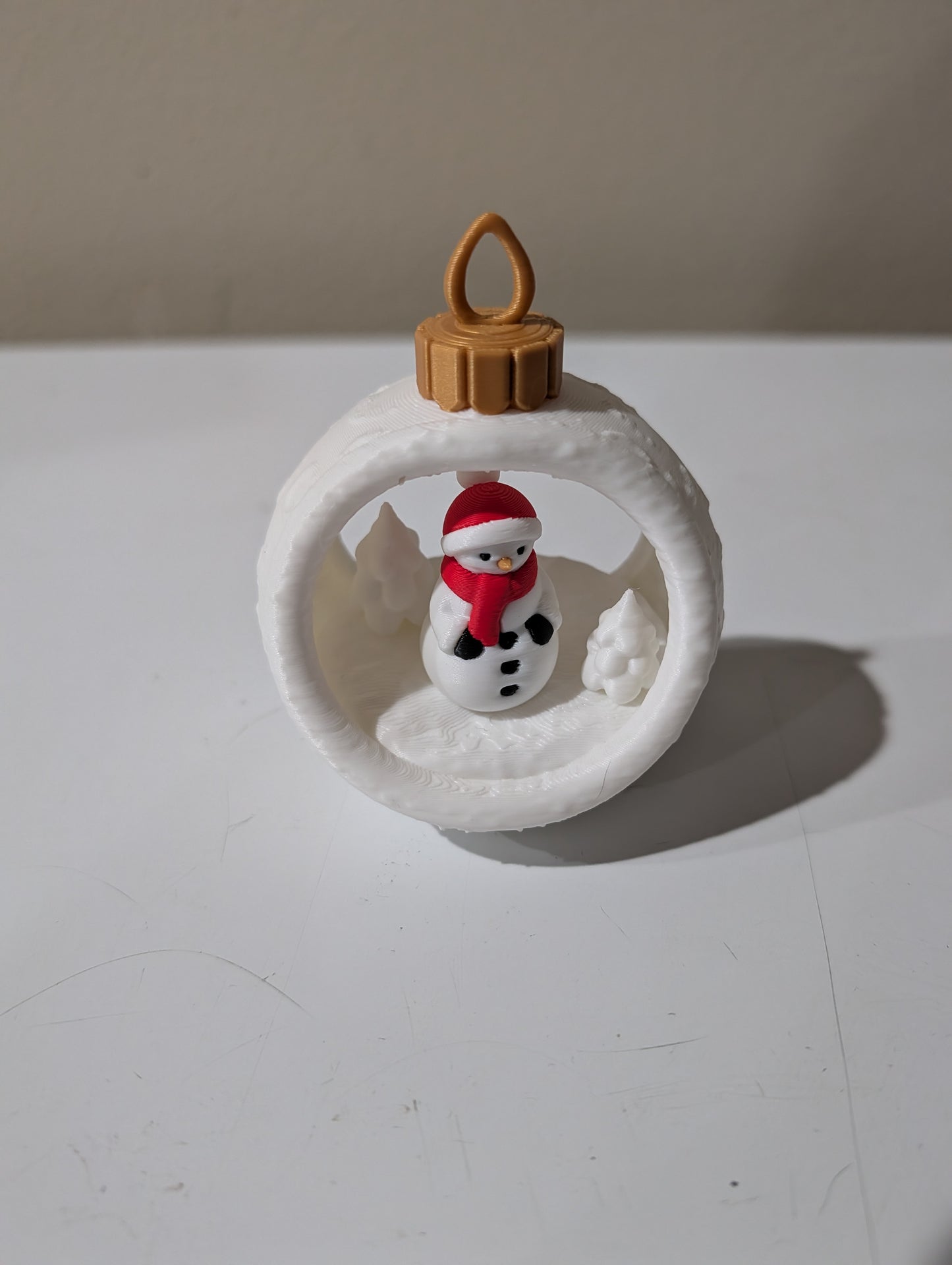Christmas Snowman Ornament