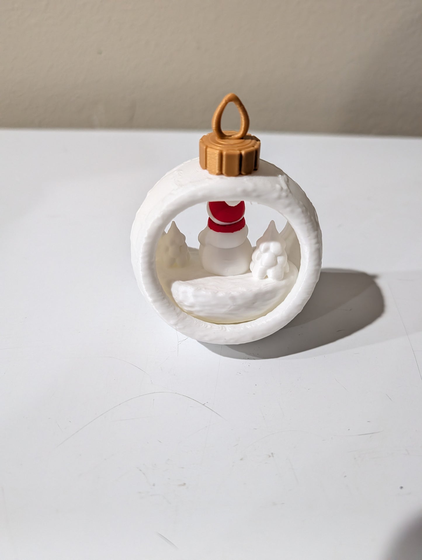Christmas Snowman Ornament