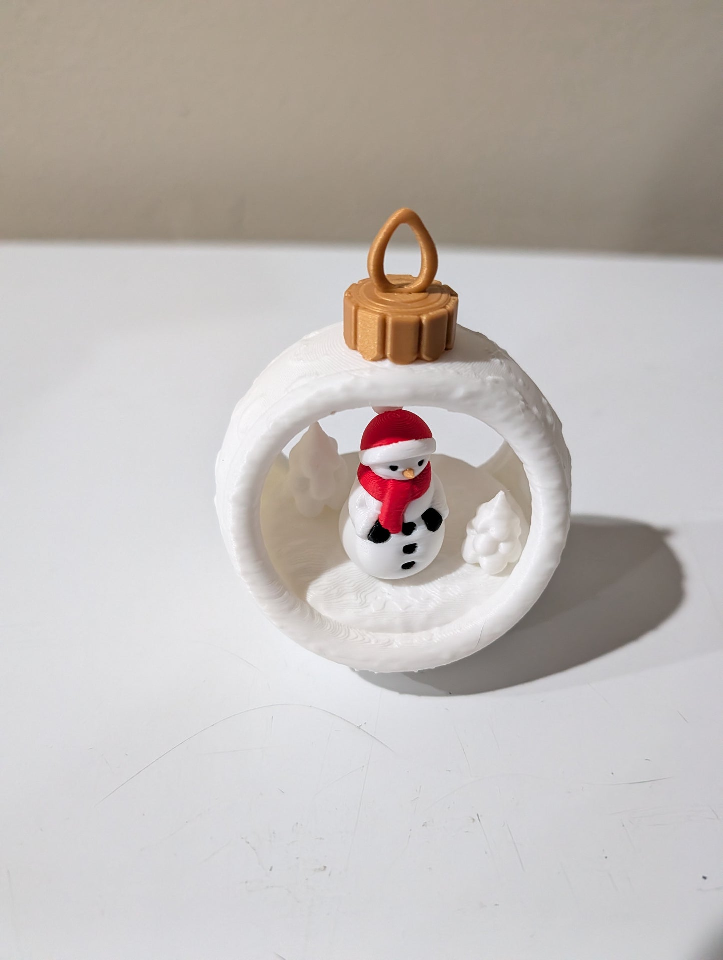 Christmas Snowman Ornament