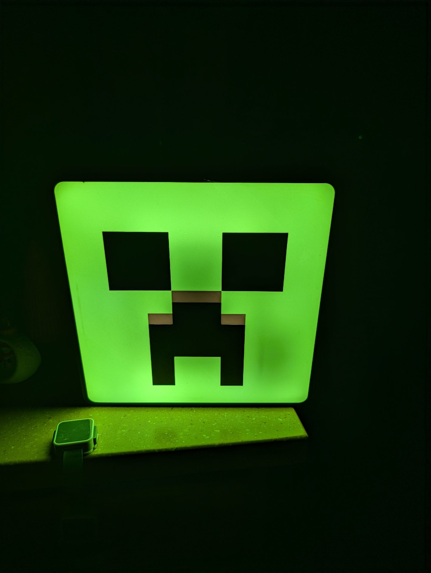 Light Box - Minecraft Creeper
