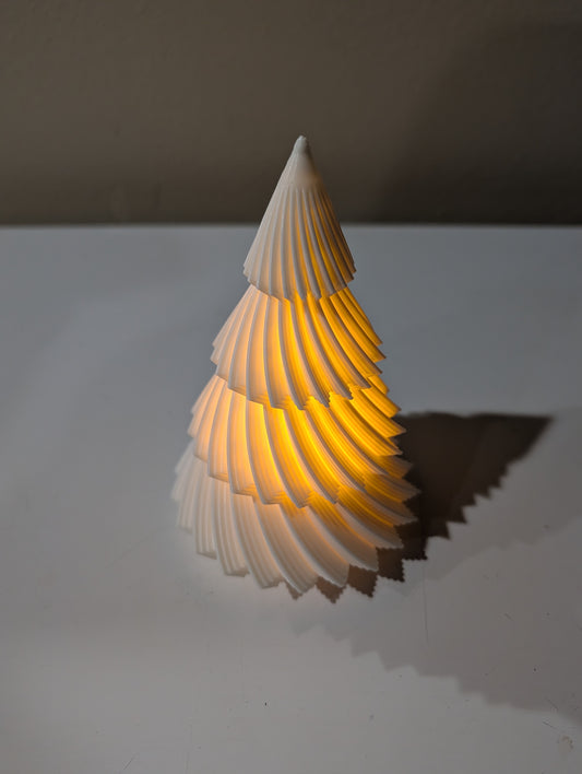 Christmas Tree Twist Tealight Lamp