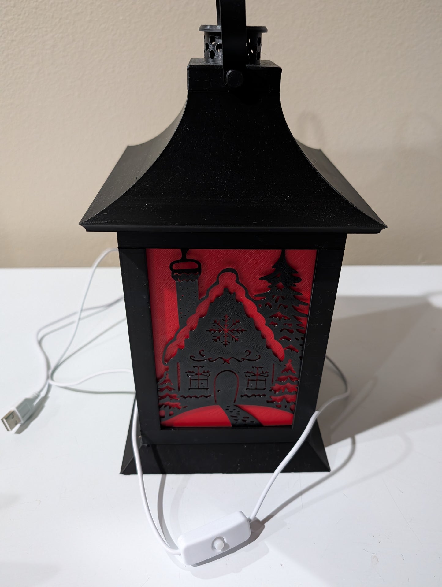 Light Box - Christmas Lantern